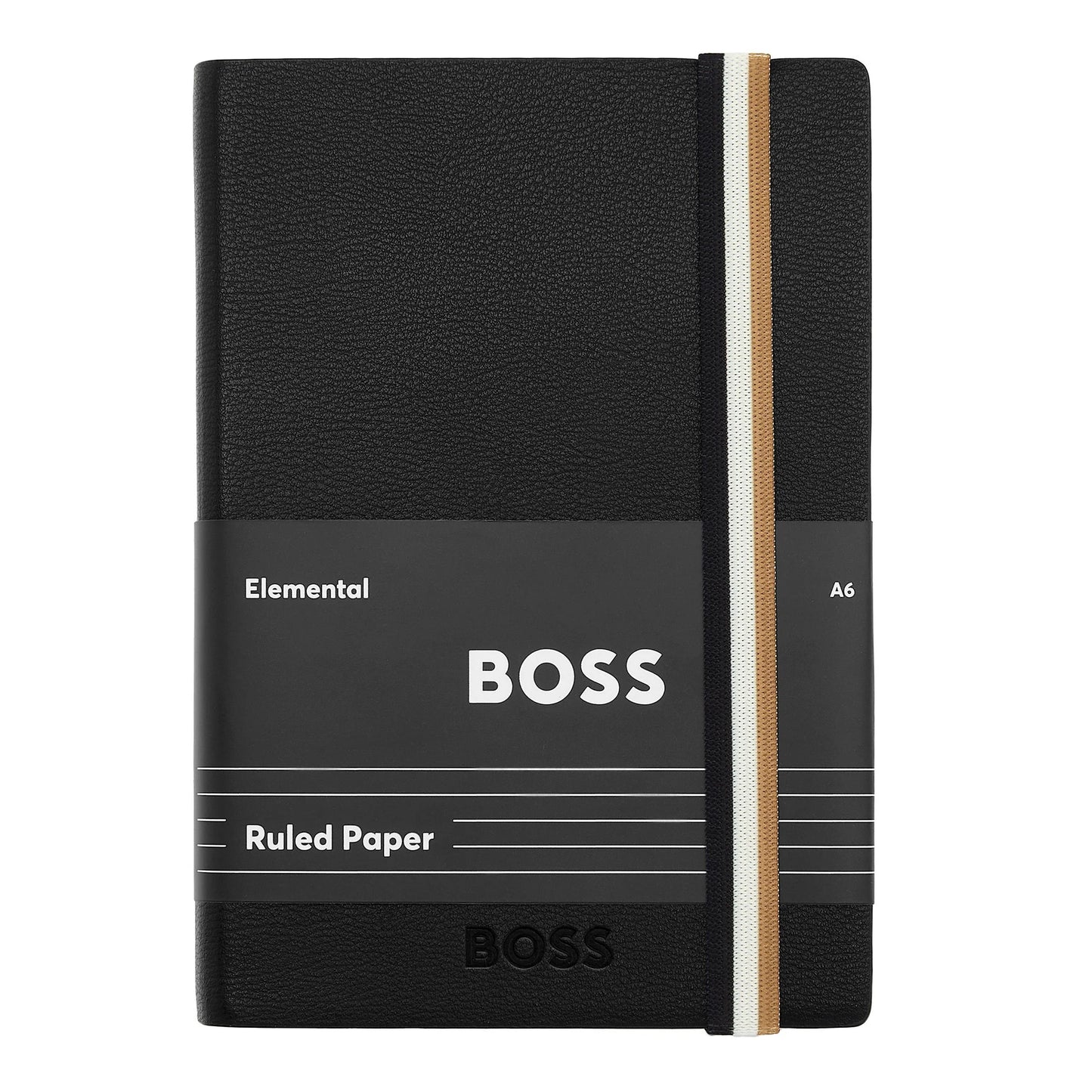 HUGO BOSS HNH121AD Notebook A5 Essential Storyline Black Notebook