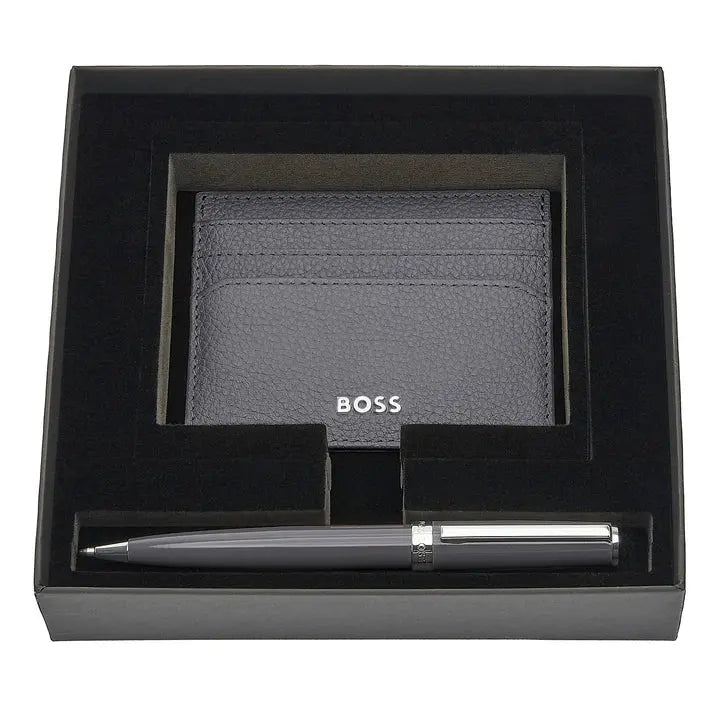 HUGO BOSS HPBC254J Σετ Ballpoint Pen & Card Holder Gift Set