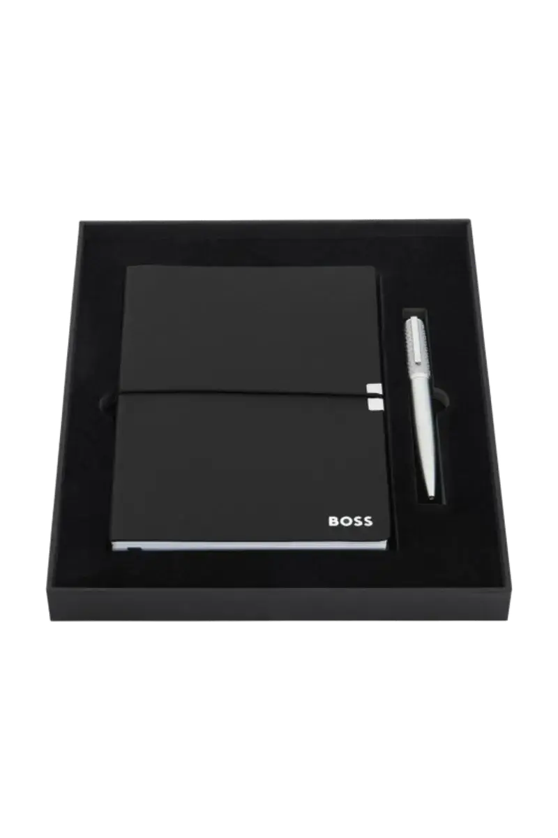HUGO BOSS HPBH596AP Σετ Ballpoint Pen & Note Pad A5 Gift Set