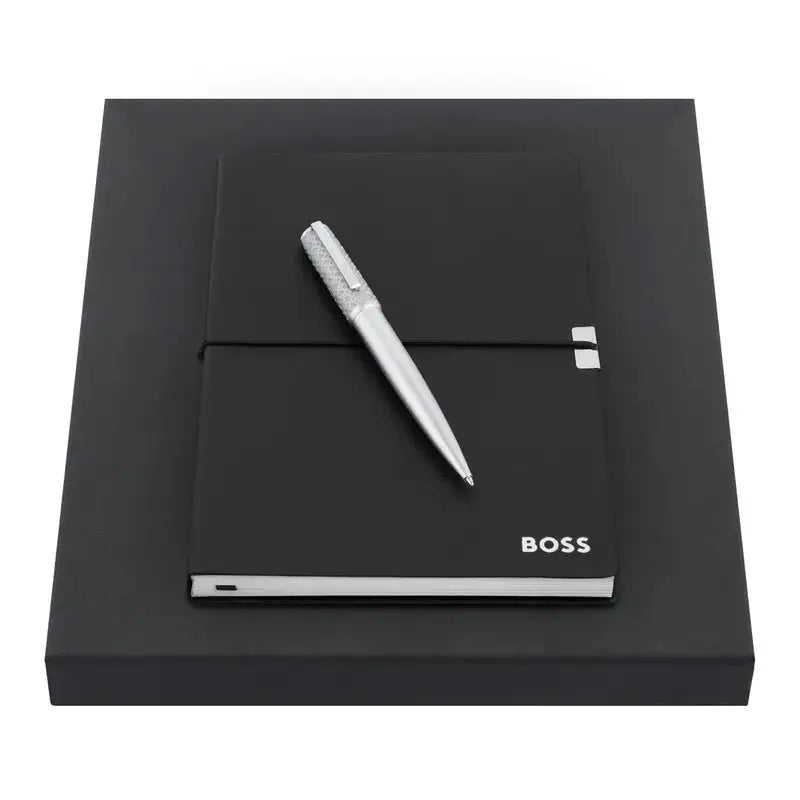 HUGO BOSS HPBH596AP Σετ Ballpoint Pen & Note Pad A5 Gift Set
