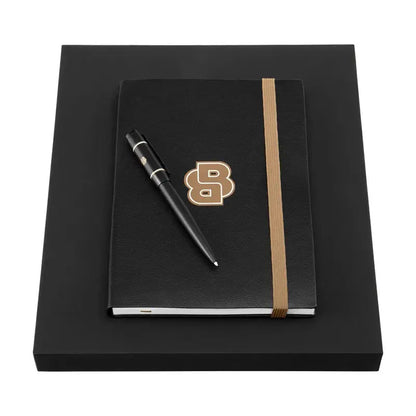HUGO BOSS HPBH124A Ballpoint Pen &amp; Note Pad A5 Gift Set