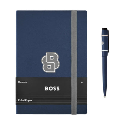 HUGO BOSS HPBH612N Σετ Ballpoint Pen & Note Pad A5 Gift Set