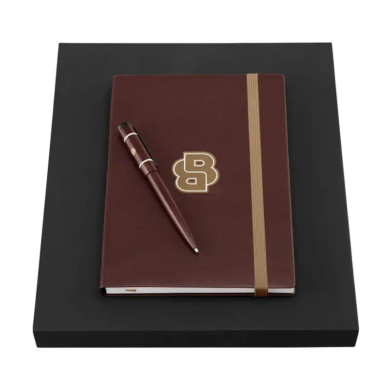 HUGO BOSS HPBH124A Ballpoint Pen &amp; Note Pad A5 Gift Set
