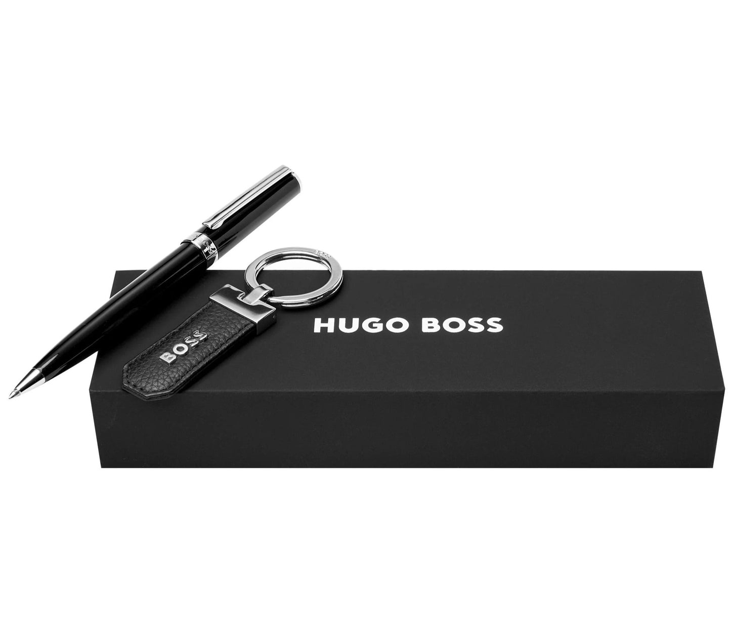 HUGO BOSS HPBK583 Keychain and Ballpoint Pen Set