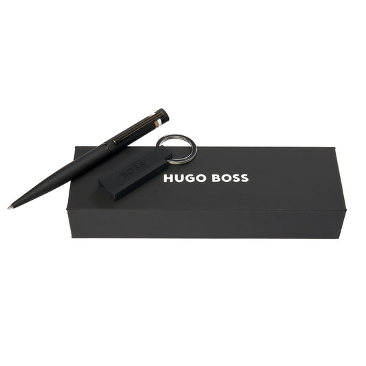 HUGO BOSS HPBK583 Keychain and Ballpoint Pen Set