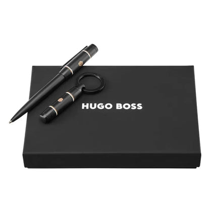 HUGO BOSS HPBK612A Σετ Rive Varsity Μπρελόκ και Στυλό Ballpoint