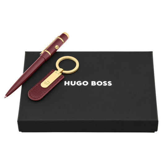 HUGO BOSS HPBK616R Σετ Rive Signature Lady Μπρελόκ και Στυλό Ballpoint