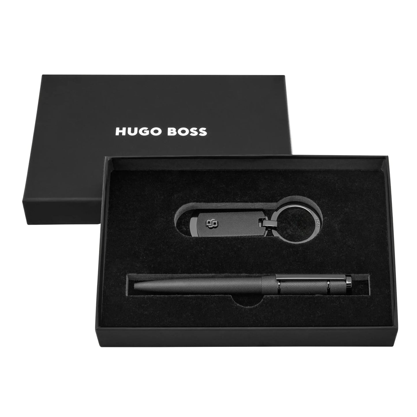 HUGO BOSS HPBK583 Keychain and Ballpoint Pen Set