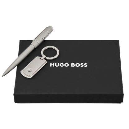 HUGO BOSS HPBK583 Keychain and Ballpoint Pen Set