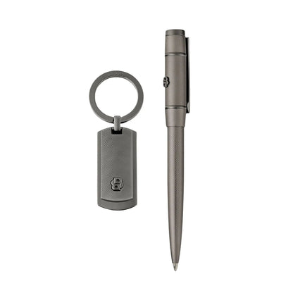 HUGO BOSS HPBK583 Keychain and Ballpoint Pen Set