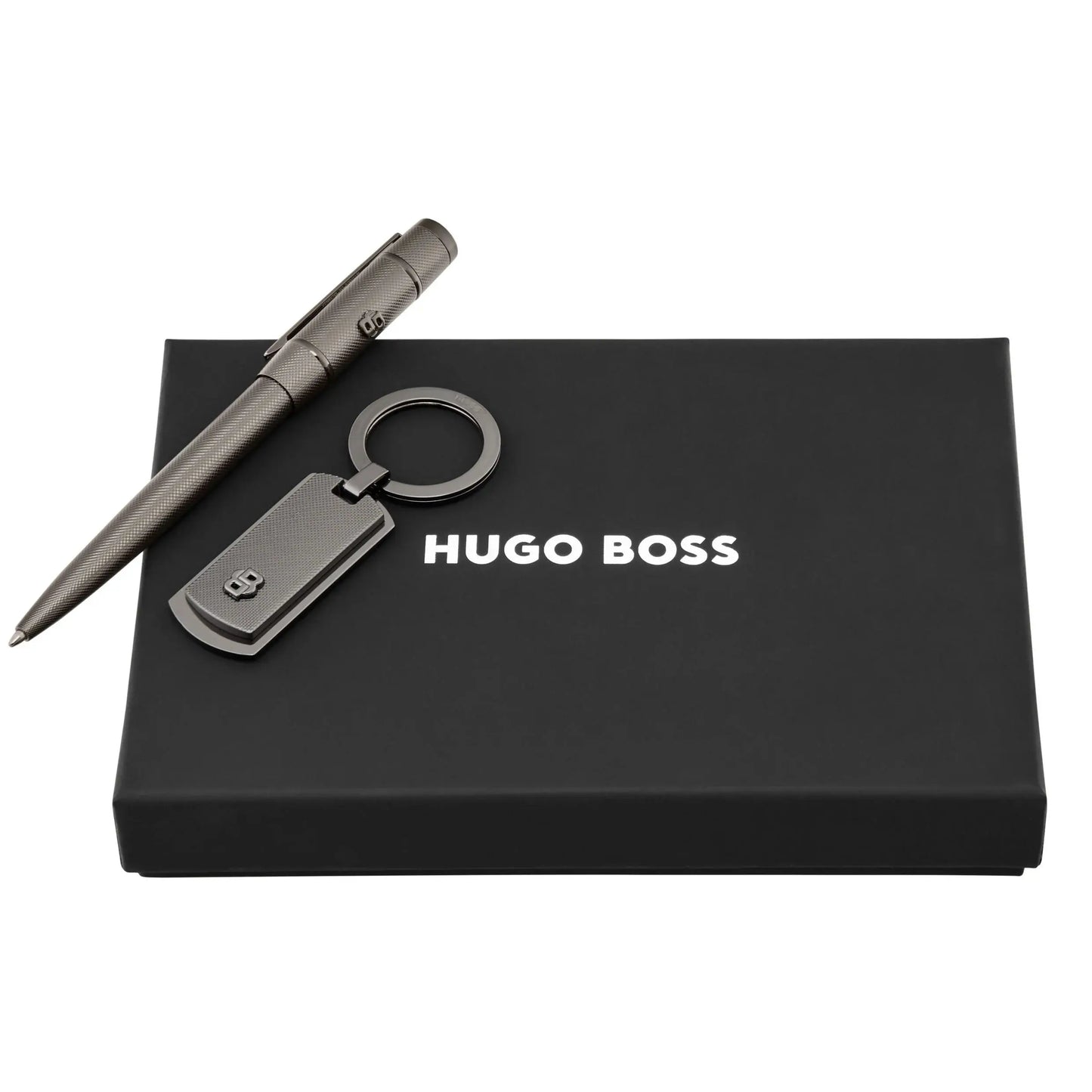 HUGO BOSS HPBK583 Keychain and Ballpoint Pen Set