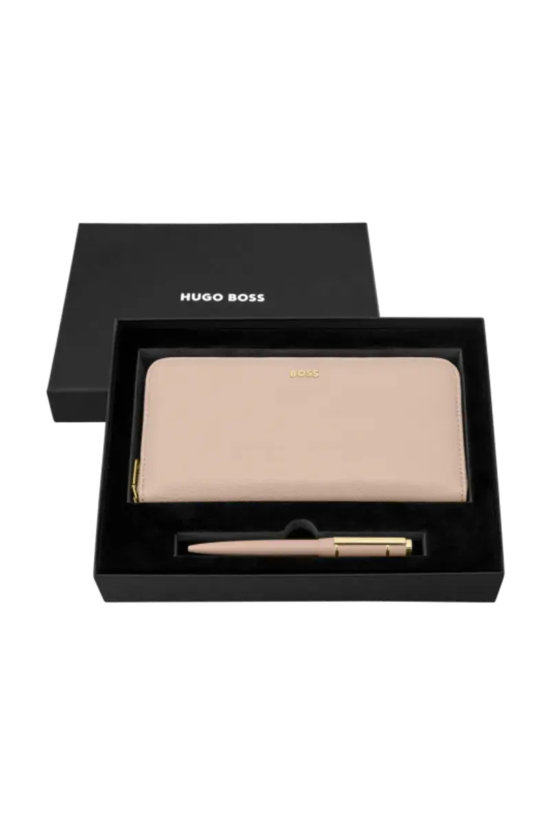 HUGO BOSS HPBL616X Σετ Rive Signature Lady Πορτοφόλι και Στυλό Ballpoint