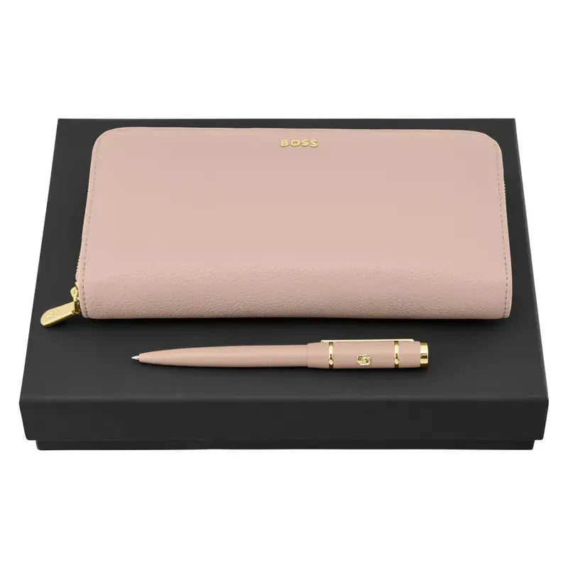 HUGO BOSS HPBL616X Σετ Rive Signature Lady Πορτοφόλι και Στυλό Ballpoint