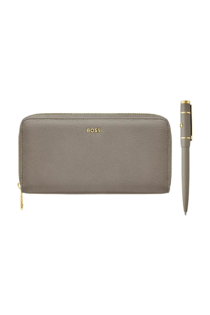 HUGO BOSS HPBL616Z Σετ Rive Signature Lady Πορτοφόλι και Στυλό Ballpoint