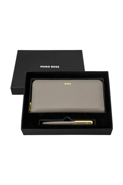 HUGO BOSS HPBL616Z Σετ Rive Signature Lady Πορτοφόλι και Στυλό Ballpoint