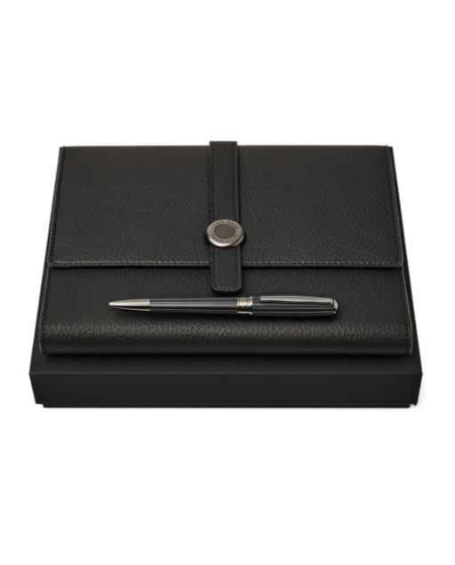 HUGO BOSS HPBM252A Ballpoint Pen &amp; Note Pad A6 Gift Set