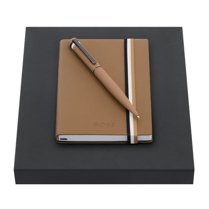 HUGO BOSS HPBM421X Σετ Ballpoint Pen & Note Pad A6 Gift Set