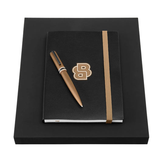 HUGO BOSS HPDD612A Σετ Ballpoint Pen & Note Pad A5 Gift Set