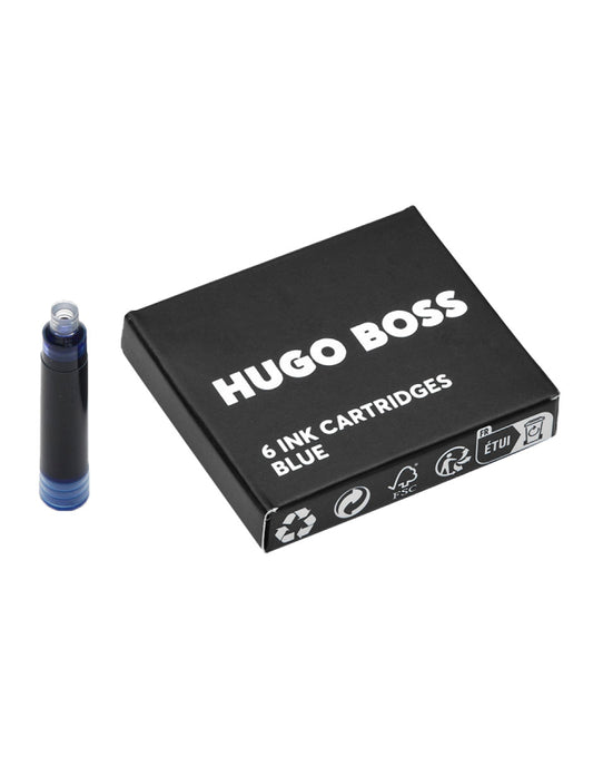 HUGO BOSS HPR921B Σετ 6 Ανταλλακτικών Πένας Μπλε