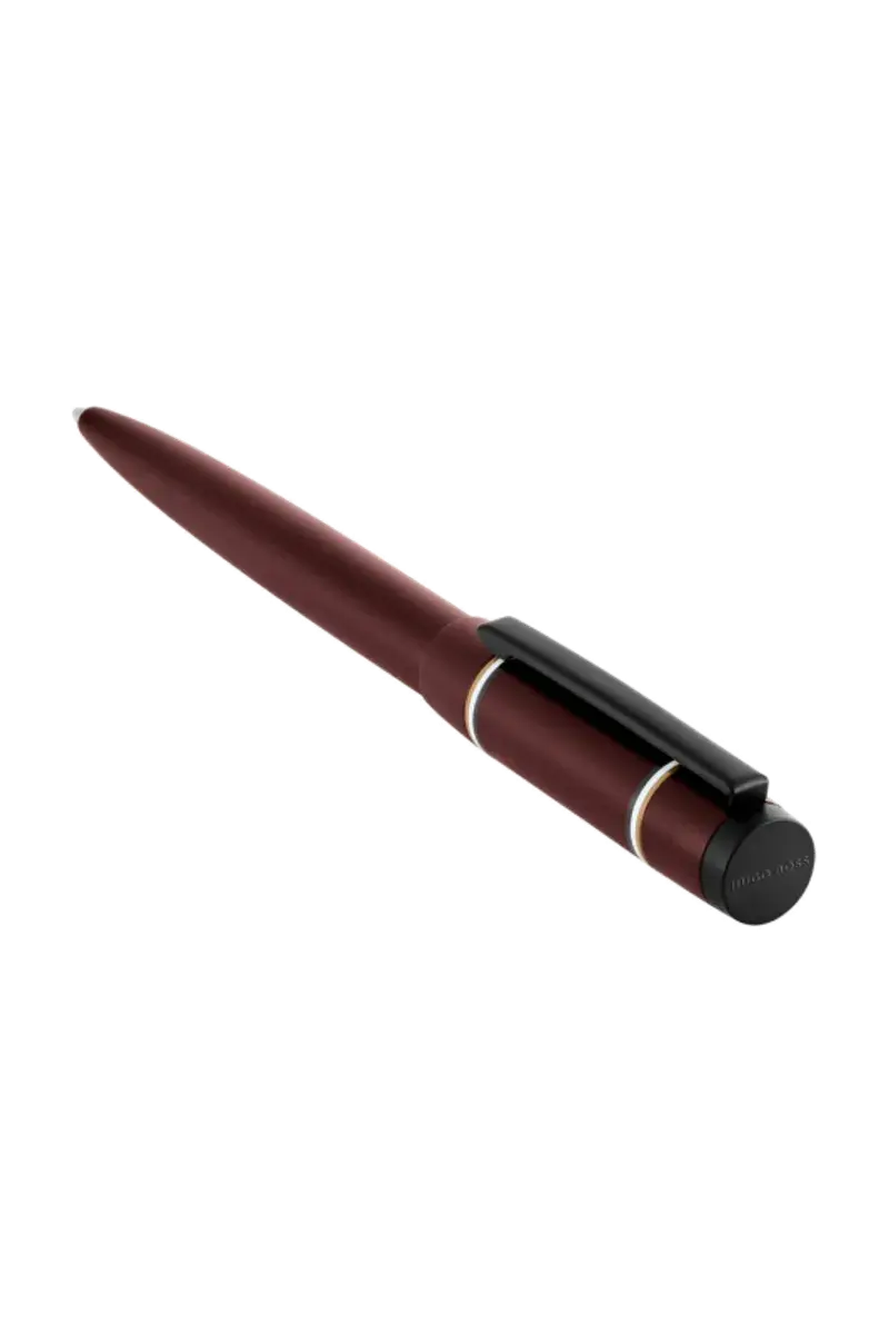 HUGO BOSS HSC6124R Στυλό Rive Varsity Burgundy Ballpoint Pen