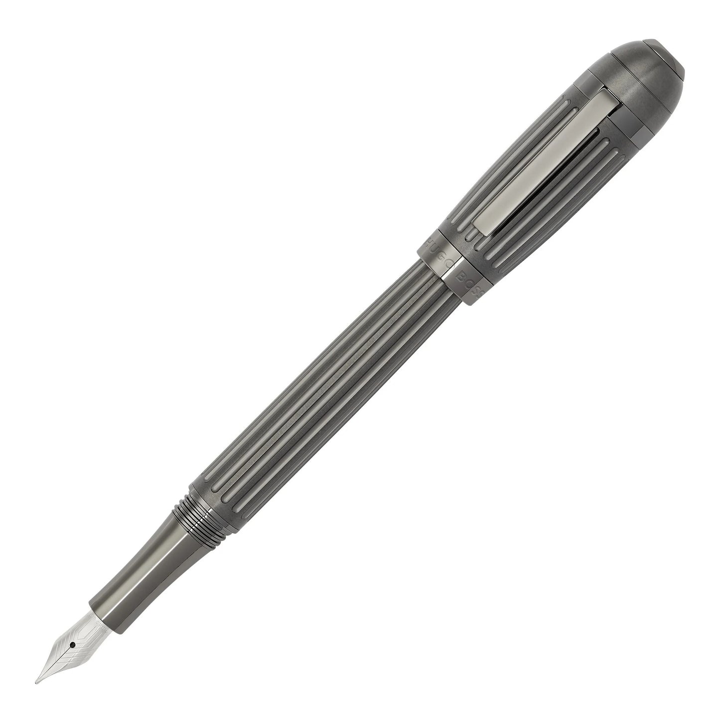 HUGO BOSS HSF1564D Oval Gun Ballpoint Pen