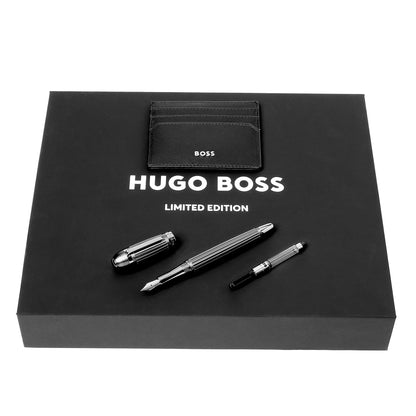 HUGO BOSS HSF1564D Oval Gun Ballpoint Pen