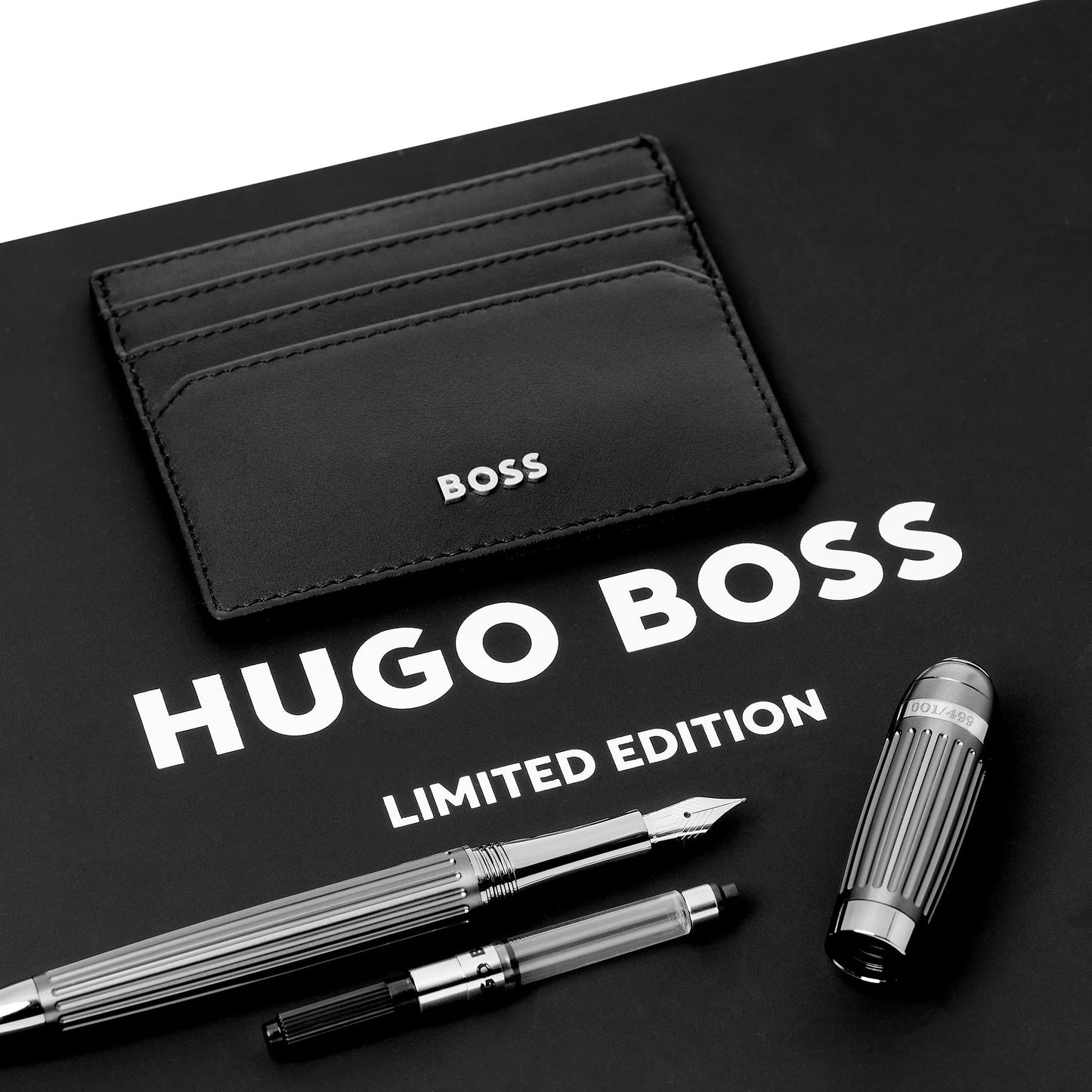 HUGO BOSS HSF1564D Oval Gun Ballpoint Pen