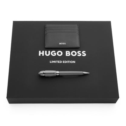 HUGO BOSS HSF4784D Σετ Στυλό με Καρτοθήκη Arc Limited Edition