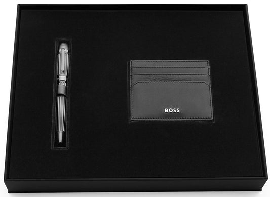 HUGO BOSS HSF1564D Oval Gun Ballpoint Pen