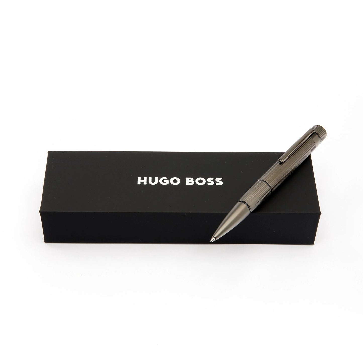 HUGO BOSS HSF1564D Oval Gun Ballpoint Pen