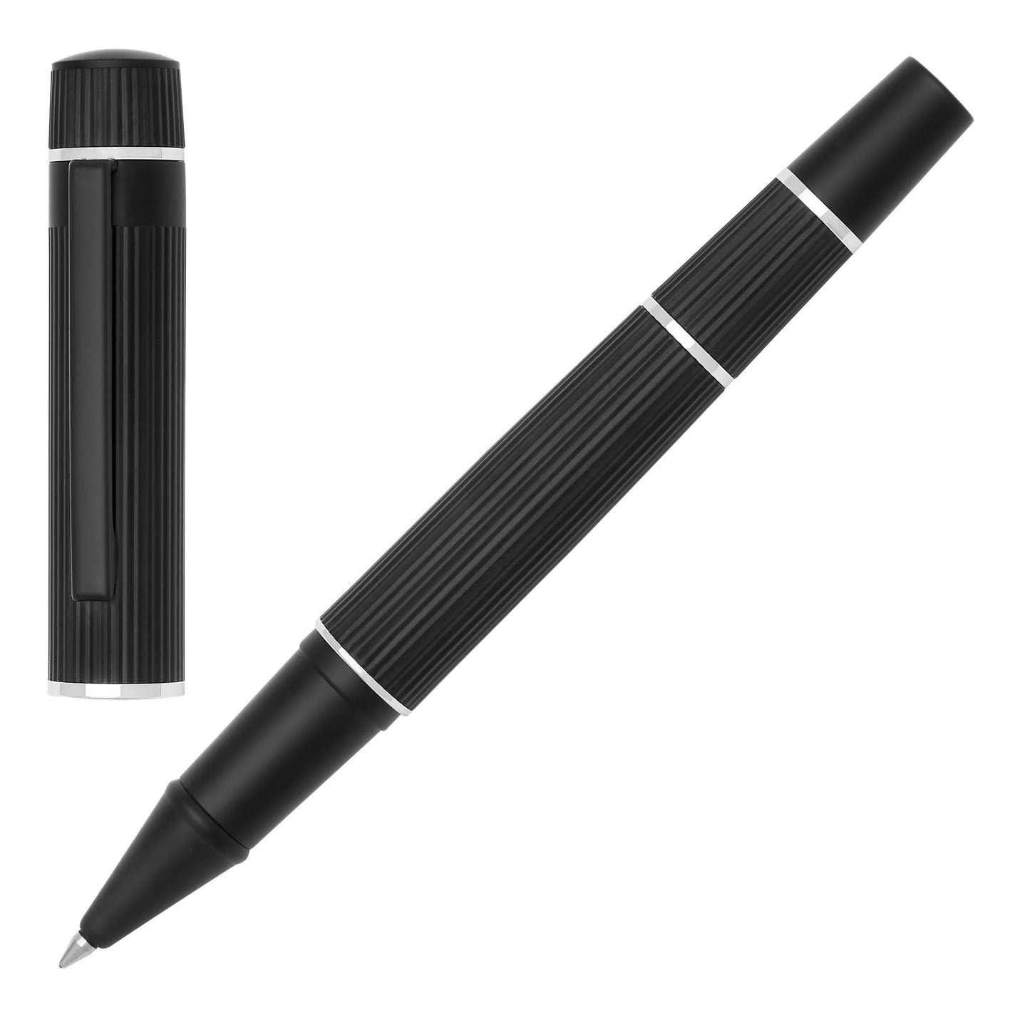 HUGO BOSS HSF1564D Oval Gun Ballpoint Pen