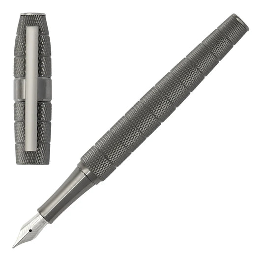 HUGO BOSS HSH0544D Dual Gun/Navy Ballpoint Pen