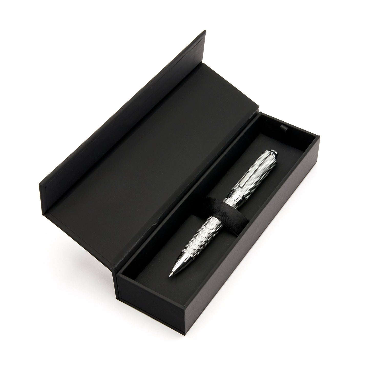 HUGO BOSS HSI4654C Στυλό Elemental Silver Ballpoint Pen