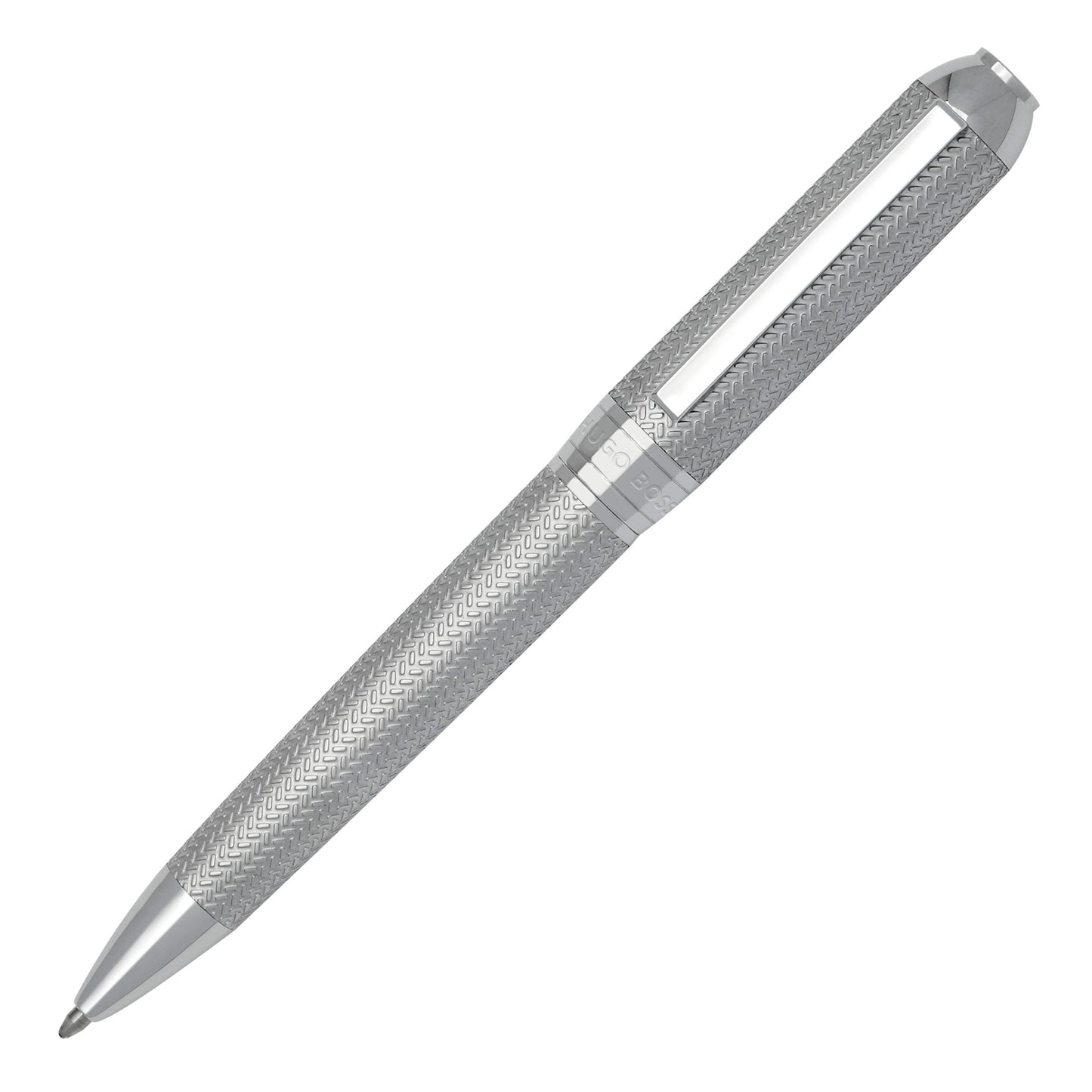 HUGO BOSS HSI4654C Στυλό Elemental Silver Ballpoint Pen