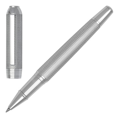 HUGO BOSS HSI4655C Στυλό Elemental Silver Rollerball Pen