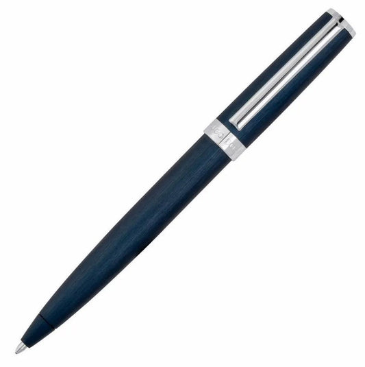 HUGO BOSS HSK4414N Στυλό Gear Brushed Blue Ballpoint Pen