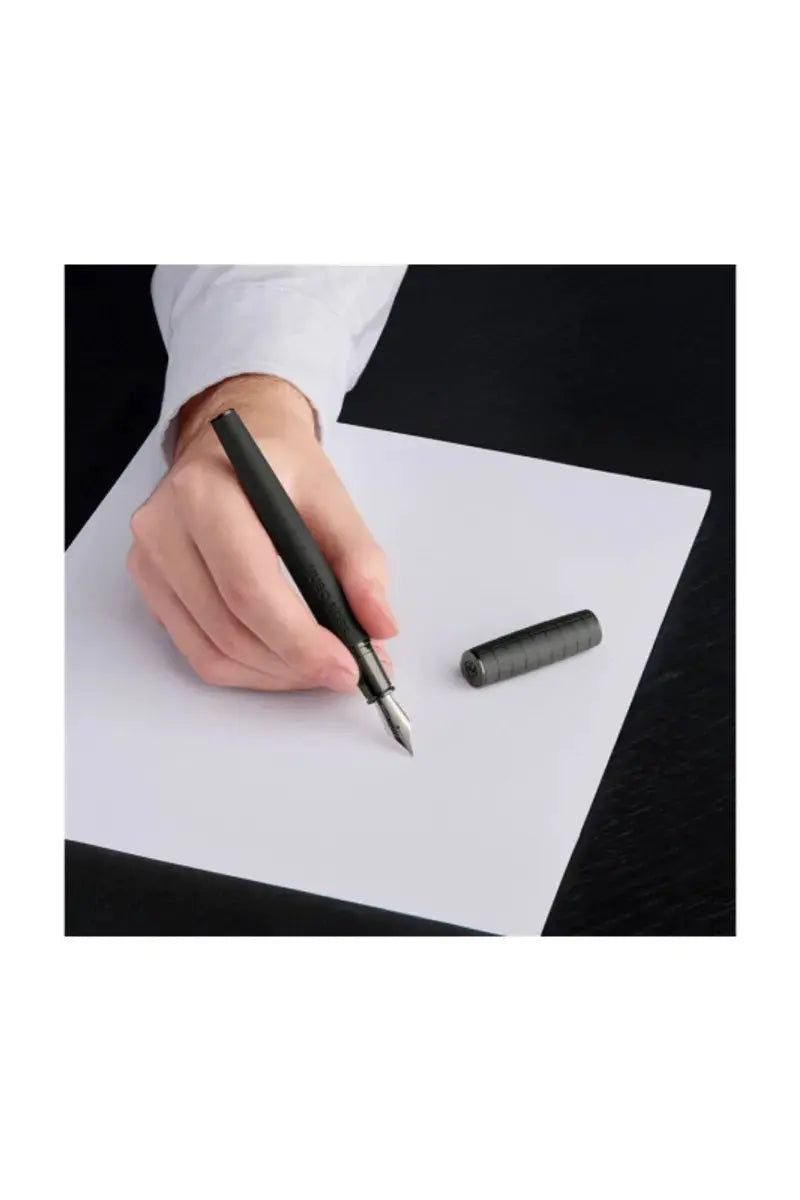 HUGO BOSS HSK5742A Πένα Arche Bauhaus Black Fountain Pen