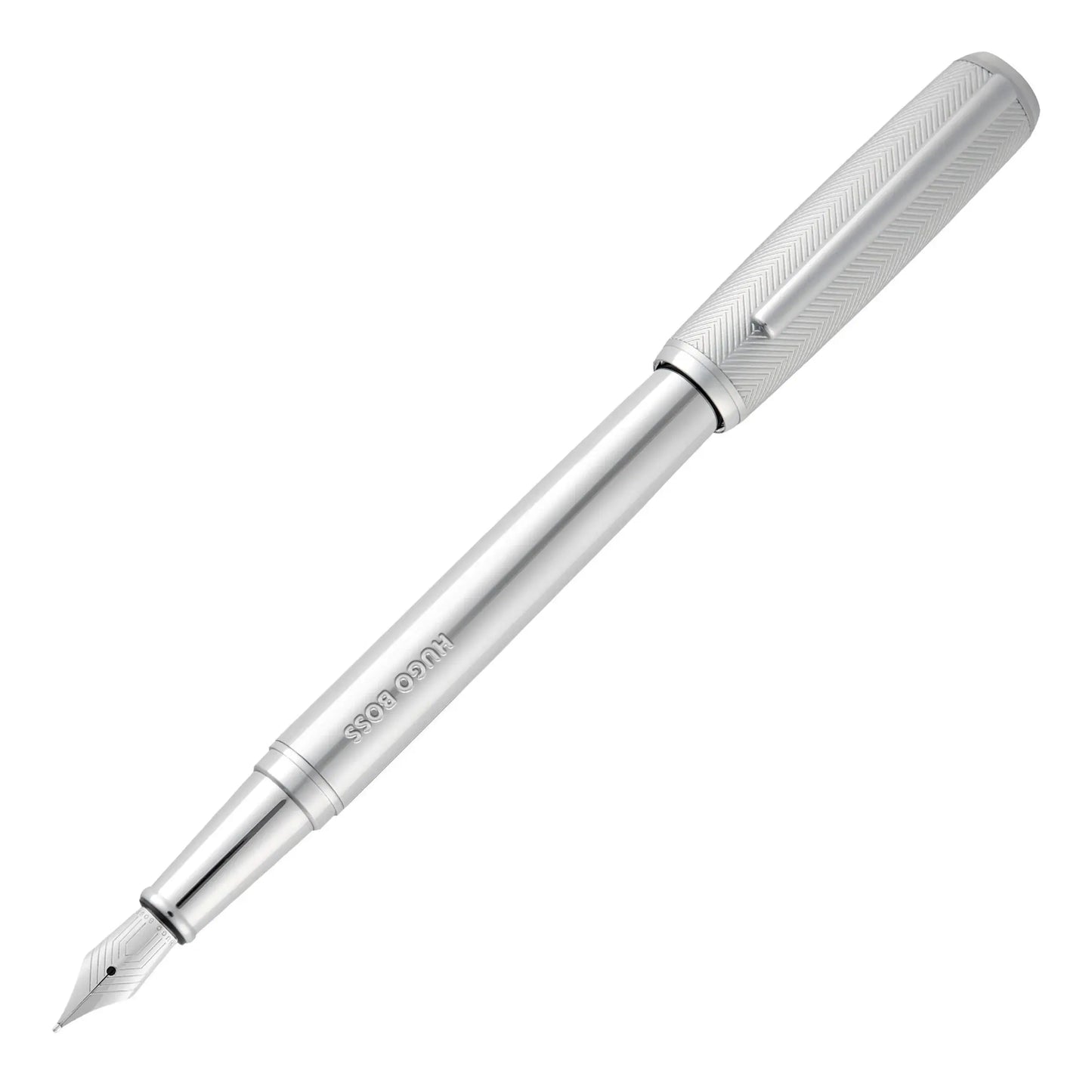 HUGO BOSS HSL5652B Πένα Pace Chrome Fountain Pen