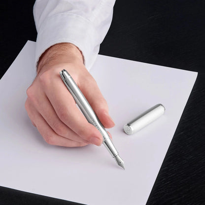 HUGO BOSS HSL5652B Πένα Pace Chrome Fountain Pen