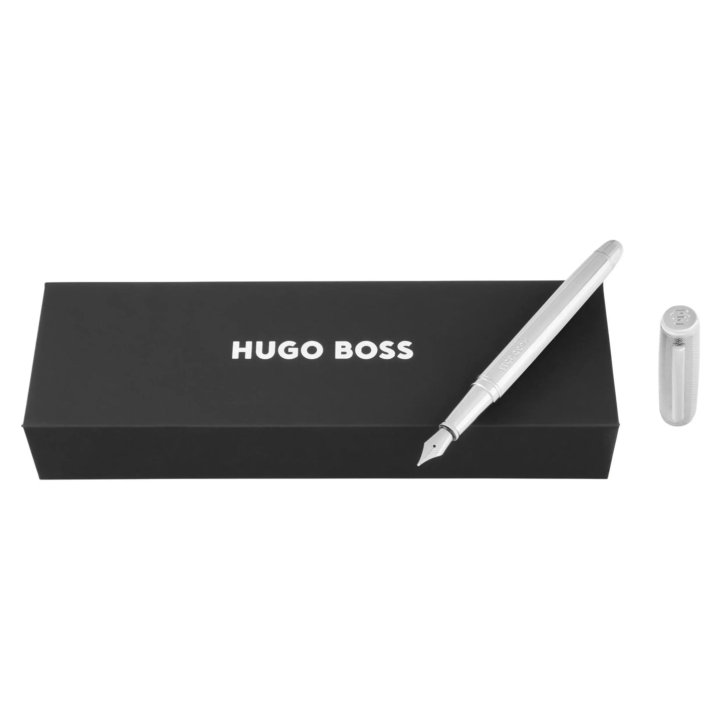 HUGO BOSS HSL5652B Πένα Pace Chrome Fountain Pen