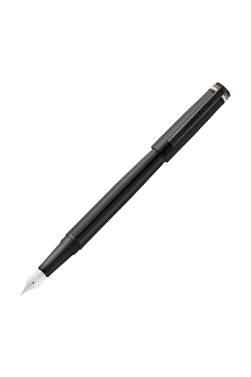 HUGO BOSS HSN6222A Πένα Gear Iconic Black Fountain Pen