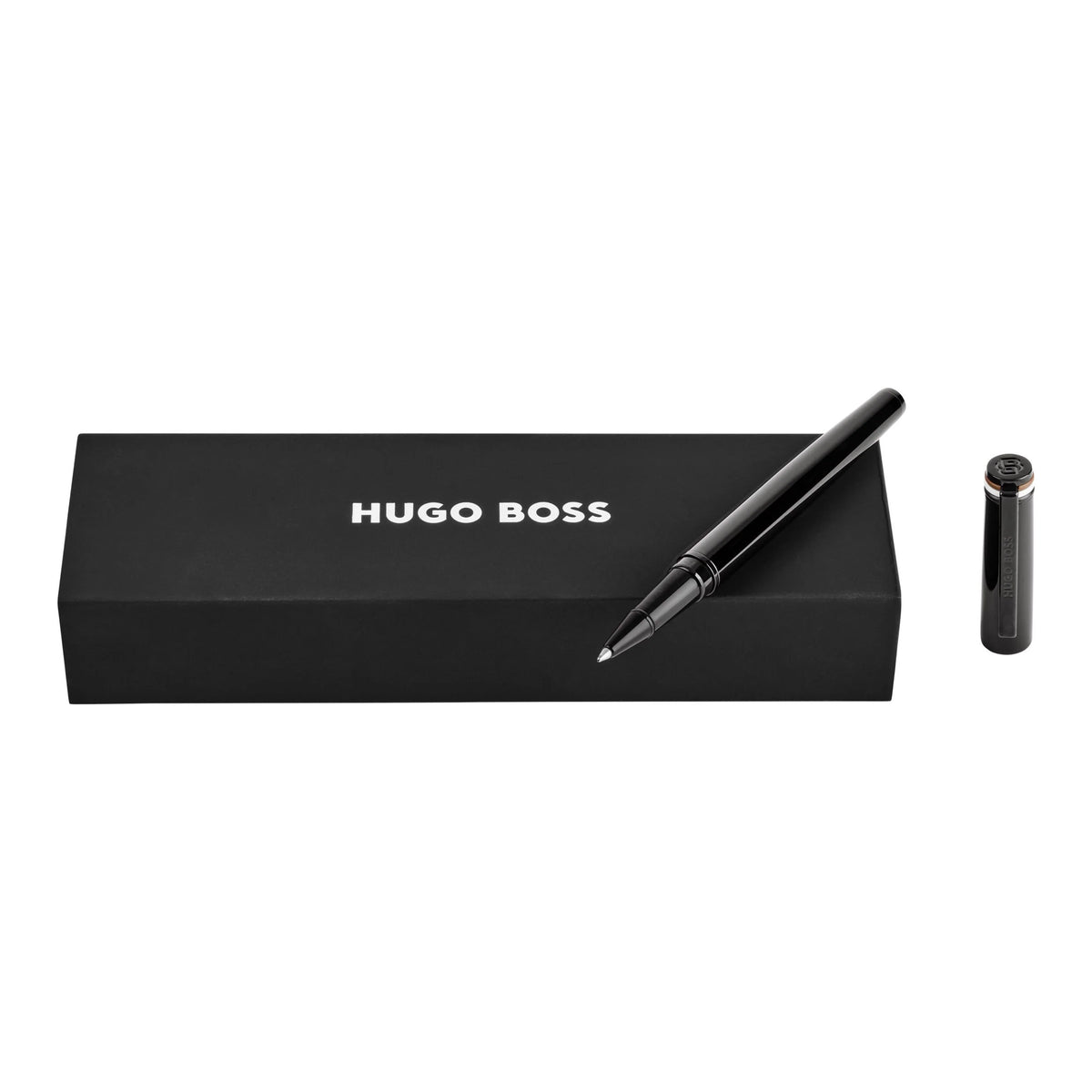 HUGO BOSS HSN6225A Στυλό Gear Iconic Black Rollerball Pen
