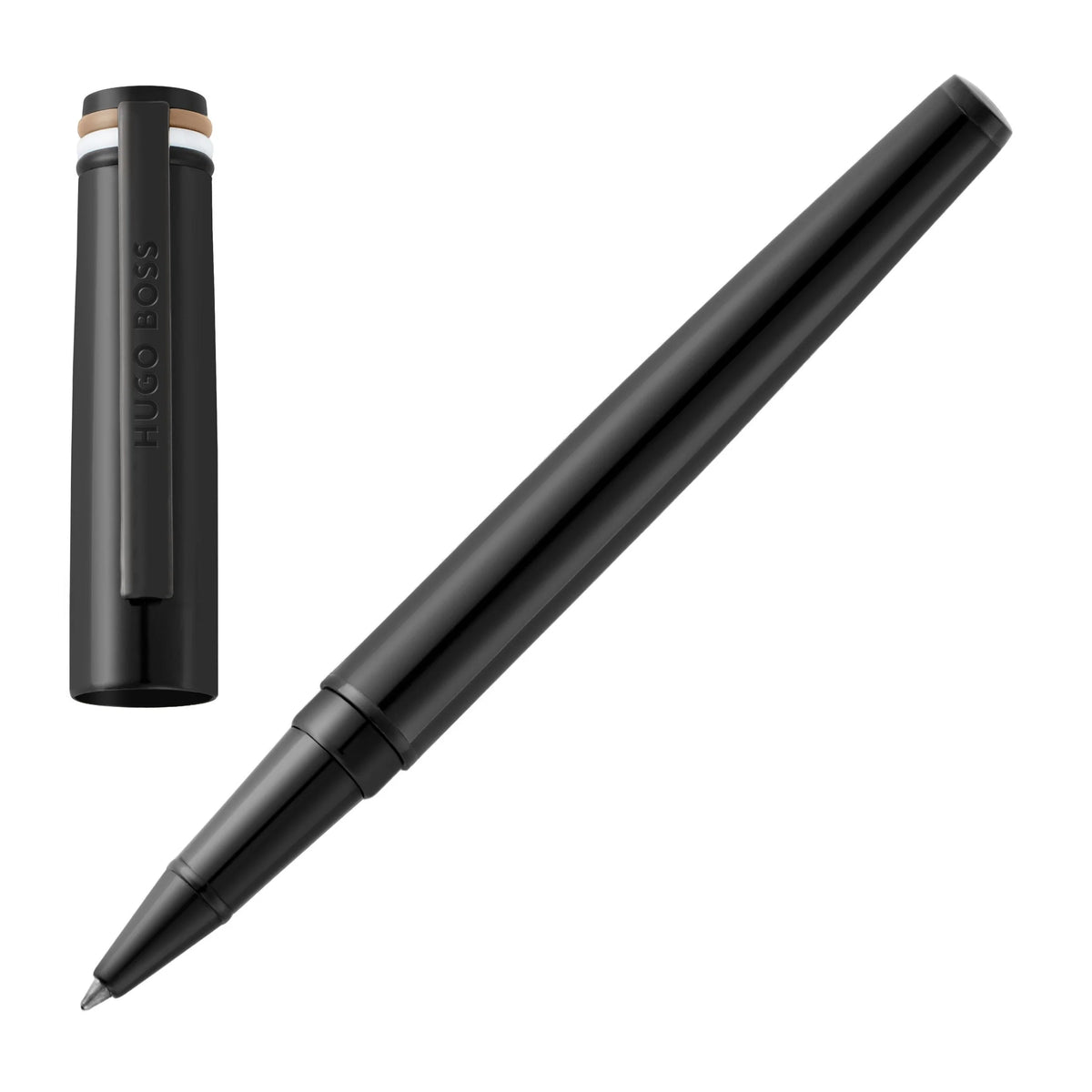 HUGO BOSS HSN6225A Στυλό Gear Iconic Black Rollerball Pen