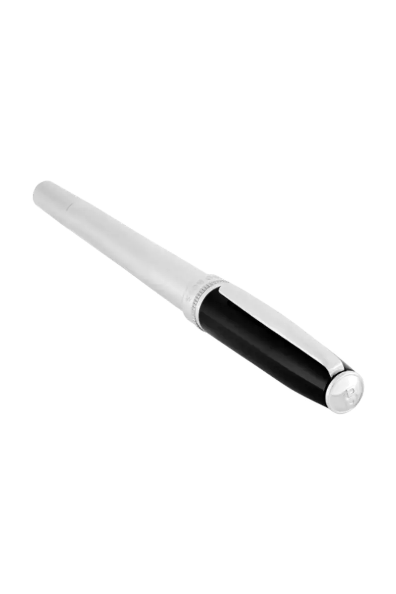 HUGO BOSS HSN6872A Πένα Essential Classic Black & Chrome Fountain Pen
