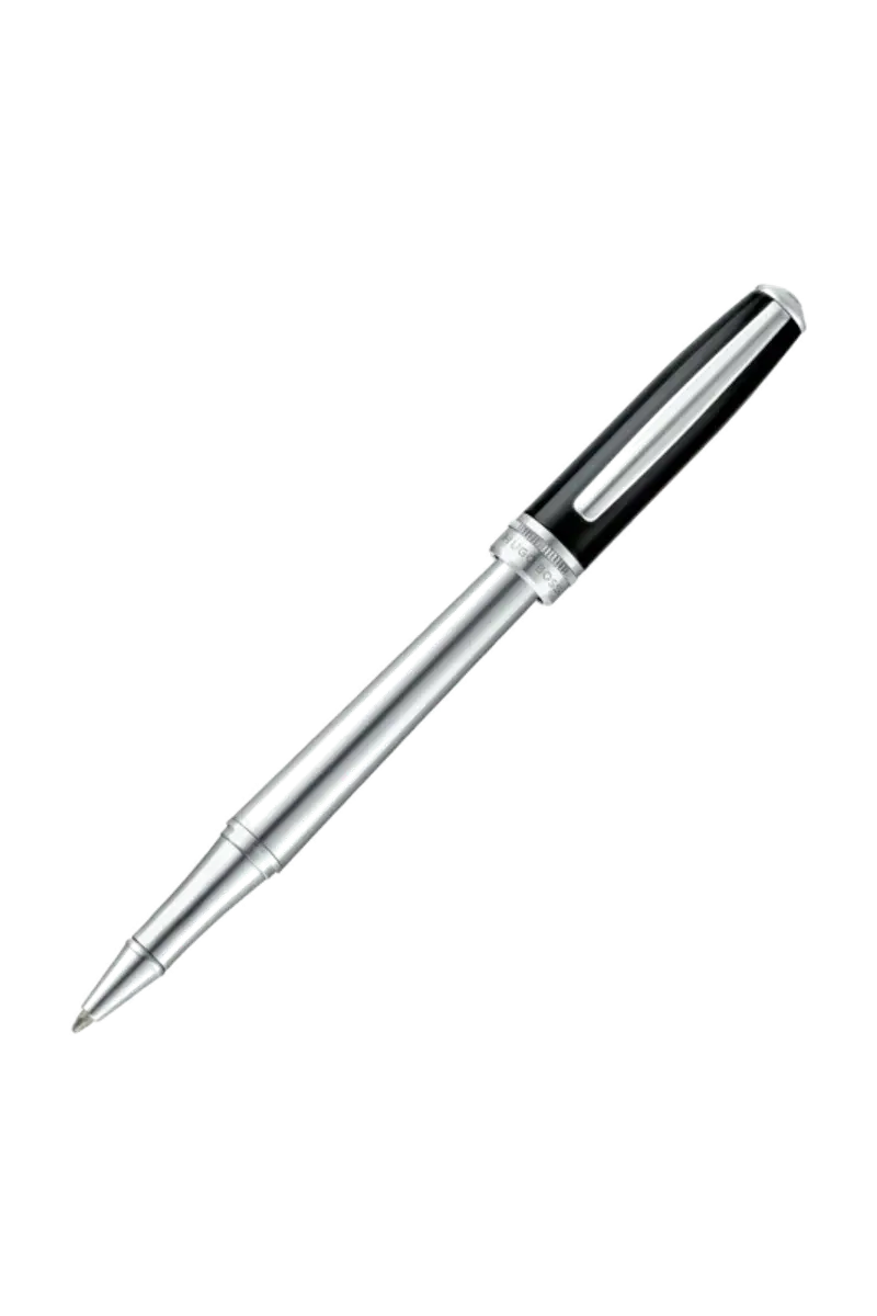 HUGO BOSS HSN6875A Στυλό Essential Classic Black & Chrome Rollerball Pen