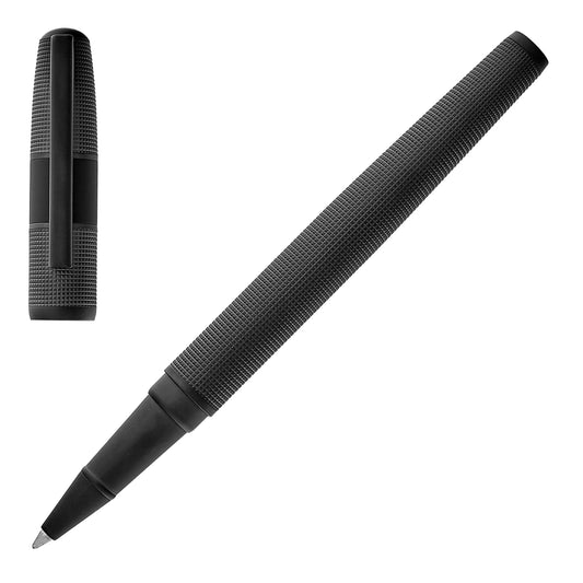 HUGO BOSS HSQ4835A Στυλό Grid Black Rollerball Pen