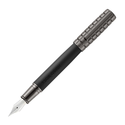HUGO BOSS HSQ6672D Πένα Arche Bauhaus Metal Black Fountain Pen