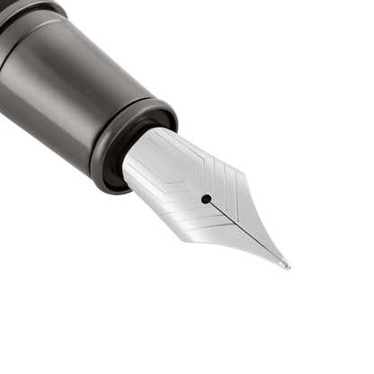 HUGO BOSS HSQ6672D Πένα Arche Bauhaus Metal Black Fountain Pen