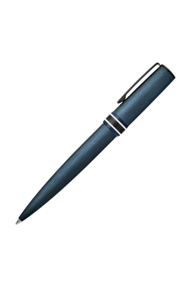 HUGO BOSS HSH0544D Dual Gun/Navy Ballpoint Pen