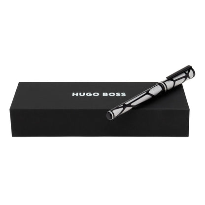 HUGO BOSS HSS3082B Πένα Craft Chrome Fountain Pen